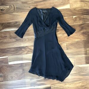 Donna Ricco Black Cocktail Dress size 6
